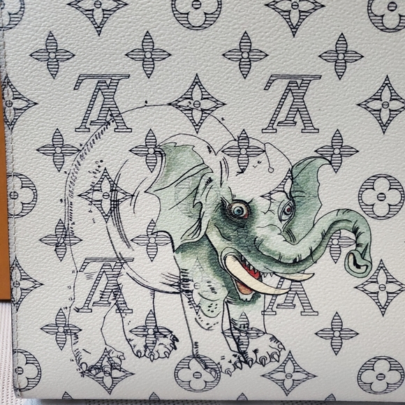 Limited edition Louis Vuitton x Chapman Brothers Pochette  LV #M66649 - Picture 7 of 15